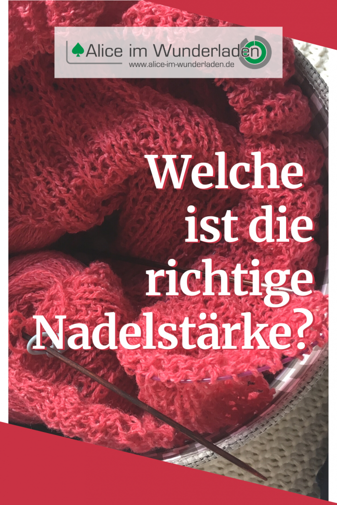 Lauflängen und Nadelstärken Pin mit Ella Rae Rustic Lace